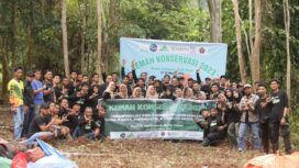Kemah Konservasi 2023 di Sungai Bunin, Kecamatan Serbajadi, Aceh Timur, Minggu (22/10/2023). [Foto dokumentasi: Yakata/FJL]