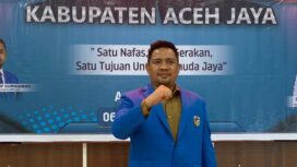 Ketua Komite Nasional Pemuda Indonesia (KNPI) Aceh Jaya, Masri (Foto untuk AJP)