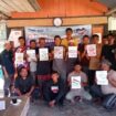 Dewan Pengurus Daerah Kesatuan Nelayan Tradisional Indonesia (DPD KNTI) Kabupaten Aceh Jaya menggelar Rembuk Iklim Pesisir di Desa Kuala Unga, Kecamatan Indra Jaya, kabupaten setempat, Jumat (8/12/2023) (Foto untuk AJP)