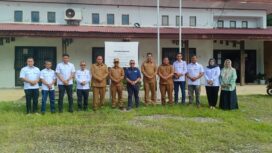 Pj Bupati Aceh Jaya, Dr. A. Murtala melaksanakan audiensi dengan Palang Merah Indonesia (PMI) Kabupaten Aceh Jaya di kantor organisasi tersebut, Selasa (02/01/2023) (Foto untuk AJP)