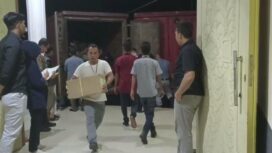 Proses pembongkaran Surat Suara (Foto untuk AJP)