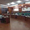 Pemerintah Kabupaten Aceh Jaya menggelar Uji Kompetensi Pejabat Tinggi Pratama selama dua hari, mulai tanggal 12 - 13 Januari 2024 berlangsung di Aula Setdakab Aceh Jaya, Jumat (12/1/2024) (Foto untuk AJP)
