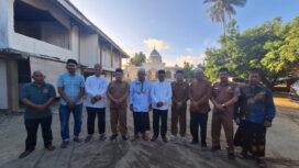 Penjabat Bupati Aceh Jaya, Dr. A. Murtala, M.Si, bersama jajaran pemerintah melakukan silaturrahmi ke Dayah Darun Nizham dan Madinatundiniyyah Babussalam, Teunom, Selasa (30/01/2024) (Foto untuk AJP)
