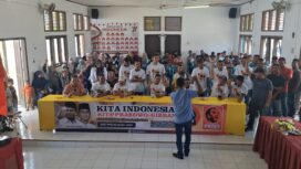 Pro Jokowi (Projo) Aceh Jaya menggelar Deklarasi Pemenangan Prabowo-Gibran di dua lokasi berbeda, yaitu Lamno Jaya, Sabtu (03/01/2023) (Foto untuk AJP)