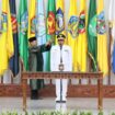 Menteri Dalam Negeri, Muhammad Tito Karnavian Melantik, Bustami, SE. M, Si sebagai Penjabat Gubernur Aceh di Kantor Menteri Dalam Negeri, Jakarta, Rabu (13-03-2024) (Foto untuk AJP)
