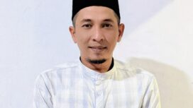 Ketua Ikatan Santri Aceh Jaya, Tgk Mustafa (Foto untuk AJP)