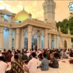Ratusan Santri tergabung dalam Pengurus Besar Ikatan Santri Aceh Jaya (ISAJA) menggelar Safari Akbar dan buka puasa bersama di mesjid Agung Baitul Izzah Aceh Jaya, Rabu (3/4/2024) (Foto: ISAJA)