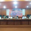 Pembukaan kegiatan Sosialisasi dan Simulasi Sekolah Aman Bencana di Aula Kantor Bupati Aceh Jaya, Rabu (15/05/2024) (Foto untuk AJP)