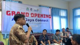 Pembukaan kegiatan Aceh Jaya Connect di Kantor Camat Sampoiniet, Kamis (16/05/2024) (Foto untuk AJP)