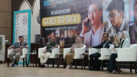 Roadshow BSI Aceh Muslimpreneur 2024 berlangsung meriah di Sigli, Selasa (2/7/2024). (Humas BSI Aceh)