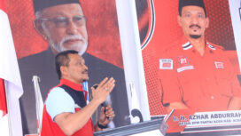 Ketua DPW Partai Aceh Kabupaten Aceh Jaya, Azhar Abdurrahman.(Foto/AJP)