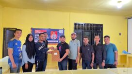 Fitra Akhyar saat mendaftar sebagai Calon Ketua HIPMI Aceh Jaya, Senin (6/1/2025) (Foto/Ist)