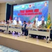Penjabat Sekretaris Daerah Aceh Jaya menghadiri pemaparan kesiapan Kabupaten Aceh Jaya sebagai tuan rumah Pekan Olahraga Aceh (PORA) XV tahun 2026 yang berlangsung di Aula BSI Lantai 8, Banda Aceh, Sabtu (22/02/2025) (Foto/Ist)