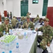Bupati Aceh Jaya, Safwandi (tengah) bersama Wakil Bupati Aceh Jaya, Muslem D saat menghadiri mengikuti rangkaian acara Retret Kepala Daerah yang berlangsung di Akademi Militer (Akmil) Magelang, Kamis (27/02/2025) (Foto/Ist)