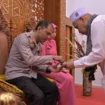 Lepas sambut Kapolres Aceh Jaya di Pendopo Bupati Aceh Jaya. Kamis (10/4/2025) (Foto/Ist)