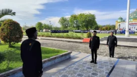 Bupati Safwandi Pimpin Upacara Peringatan Hari Pendidikan Nasional 2025, Jumat (02/05/2025) (Foto/Ist)