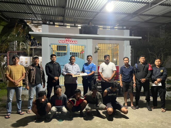 
 5 Napi Lapas III Calang, Aceh Jaya Kembali Ditangkap, Ini Kasusnya