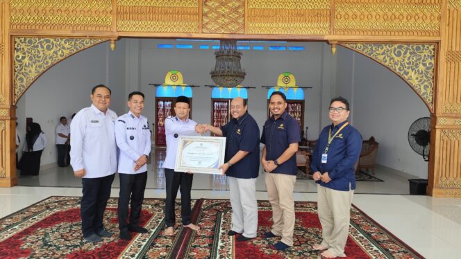 
 Pemkab Aceh Jaya Terima Penghargaan Atas Keberhasilan Penyaluran DAK Fisik 2025