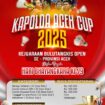Kapolda Aceh Cup 2025 Kejuaraan Bulutangkis Open se- Provinsi Aceh yang digelar dalam rangka memeriahkan Hari Bhayangkara ke- 79. (Dok. Polda Aceh)