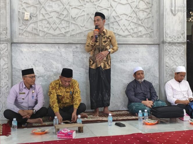 
 Wakil Bupati Aceh Jaya Hadiri Kegiatan Pengajian Majelis Taklim Mubahasah Tahun 2025