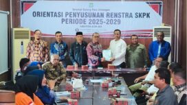 Badan Perencanaan Pembangunan, Riset dan Inovasi Daerah (Bapperida) Aceh Jaya menggelar kegiatan orientasi bagi seluruh perangkat daerah, Kamis (3/7/2025) (Foto/Ist)