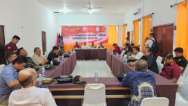 Pemerintah Kabupaten Aceh Jaya melalui Badan Kesatuan Bangsa dan Politik (Kesbangpol) bekerja sama dengan Kantor Imigrasi Meulaboh menggelar Rapat Koordinasi Tim Pengawasan Orang Asing (Timpora) Kabupaten Aceh Jaya, Kamis (24/07/2025) (Foto/Ist)
