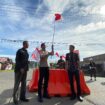 Pemerintah Kabupaten Aceh Jaya resmi meluncurkan Gerakan Pembagian Bendera Merah Putih, Kamis (31/7/2025) (Foto/Rahmat)