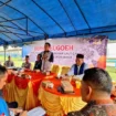 Wakil Bupati Aceh Jaya, Muslem D saat menghadiri kegiatan Kupi Bengoh di Pelabuhan Calang, Kamis (7/8/2025) (Foto/Ist)