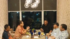 Bupati Aceh Jaya, Safwandi, didampingi Ketua DPRK Aceh Jaya, Musliadi Z, dan Plt. Sekda Aceh Jaya, Juanda, melakukan audiensi dengan Komisi IV DPR RI di Jakarta, Selasa (16/9/2025) (Foto/Ist)