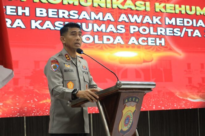 
 Irjen Pol Marzuki Ali Basyah: Waktunya Membangun Aceh, Disharmoni No!