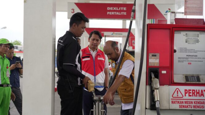 
 Pertamina Patra Niaga Sumbagut Cek SPBU dan SPPBE, Pastikan Layanan Energi Sesuai Standar bagi Masyarakat