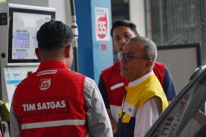 
 Pertamina Regional Sumbagut Pastikan Kesiapan Layanan Energi Jelang Arus Balik Lebaran bersama Staf Khusus Menteri ESDM
