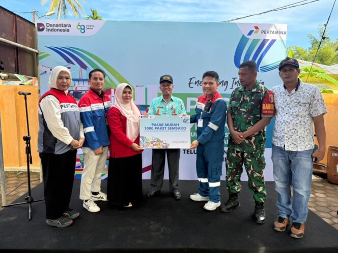 
 Pertamina Patra Niaga Regional Sumbagut Hadirkan Pasar Murah untuk 1.000 Warga di Padang