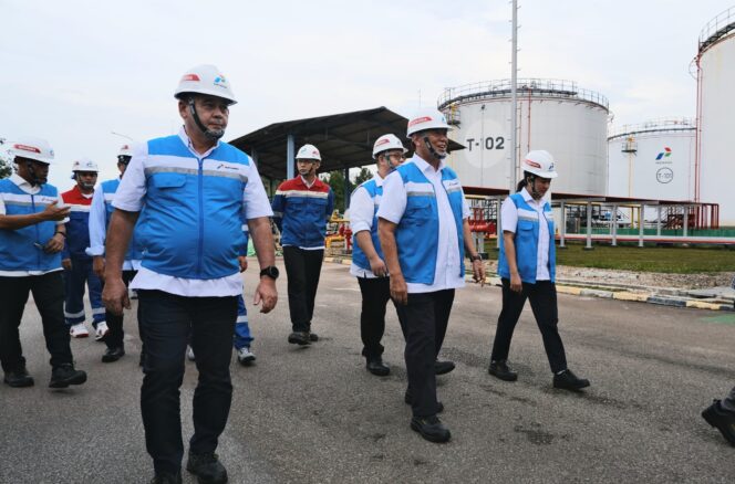 
 Komut Pertamina Patra Niaga Tinjau AFT Hang Nadim dan IT Tanjung Uban, Perkuat Keandalan Distribusi Energi Wilayah Barat Indonesia