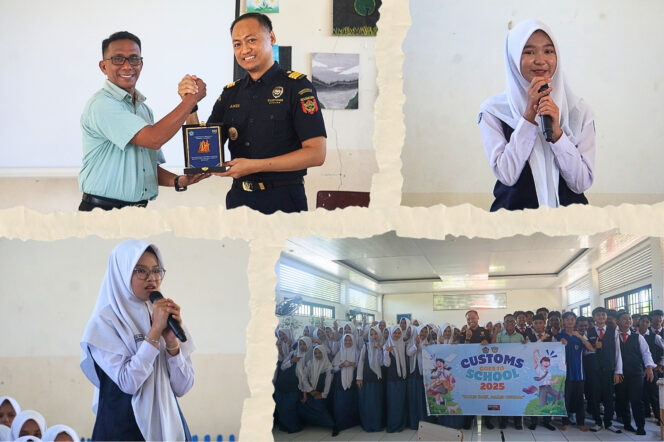 
 Bea Cukai Meulaboh Edukasi Pelajar Abdya Lewat Program Customs Goes To School