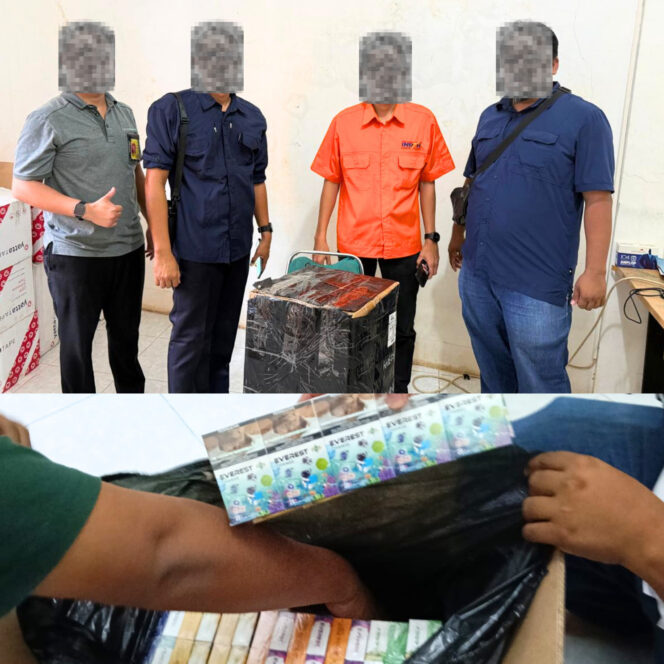 
 Bea Cukai Banda Aceh Gempur Rokok Ilegal, Amankan 101 Ribu Batang