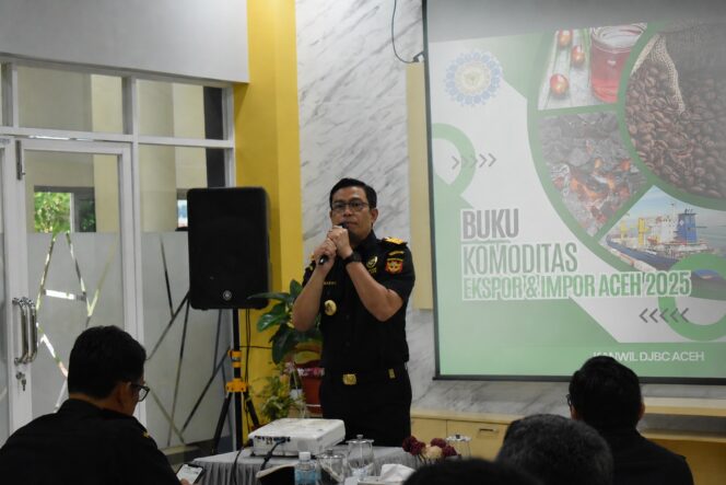 
 Kanwil Bea Cukai Aceh Luncurkan E-Book dan Infografis Komoditas Ekspor Impor Aceh