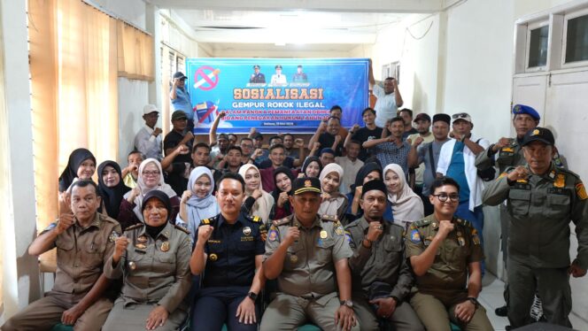 
 Gempur Rokok Ilegal di Lhokseumawe: Kolaborasi Edukasi Perkuat Sinergi Pengawasan