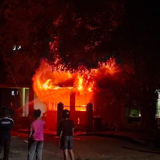 
 Gedung Fakultas Pertanian USK Terbakar, Polisi Selidiki Penyebab