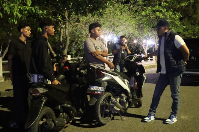
 Cegah Kejahatan dan Kriminalitas Jalanan, Satreskrim Polresta Banda Aceh Intensifkan Patroli Cipkon