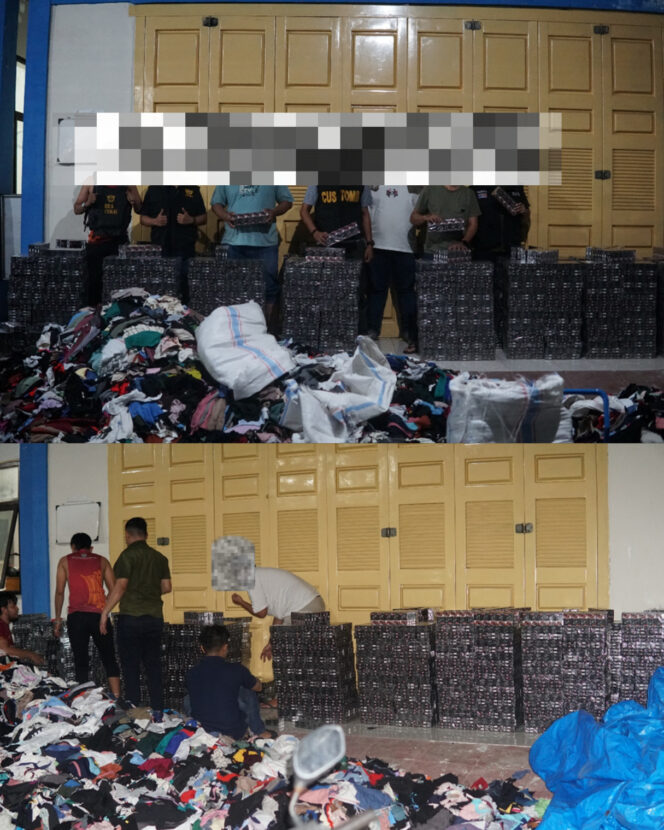 
 Bea Cukai Banda Aceh Gagalkan Peredaran 356.480 Batang Rokok Ilegal melalui Jastip