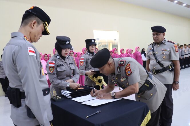 
 Enam Pejabat Utama Polresta Banda Aceh Jalani Sertijab