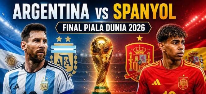 
 Taruhan final Piala Dunia Spanyol vs Argentina tembus Rp77 triliun