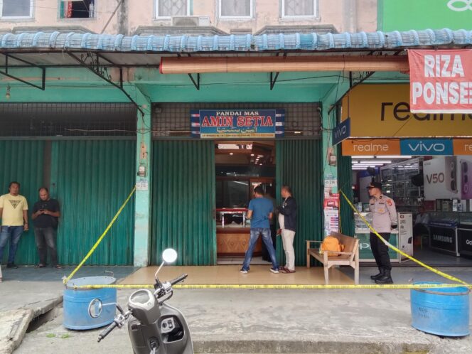 
 Polisi Amankan Terduga Pelaku Perampokan Toko Emas di Aceh Selatan, Diduga Oknum Polisi