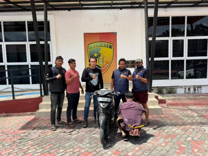 
 Polres Aceh Besar Tangkap Satu DPO Kasus Curanmor