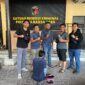 Polisi mengamankan pelaku pencurian yang merupakan residivis curanmor.