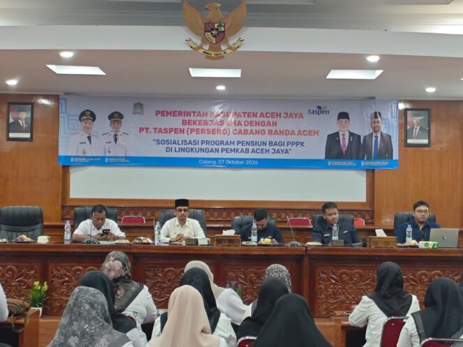 
 Pemkab Aceh Jaya dan PT TASPEN Gelar Sosialisasi Program Pensiun bagi PPPK