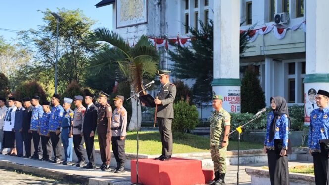 
 Upacara Hari Kesaktian Pancasila. (Dok. Pemkab Aceh Jaya)