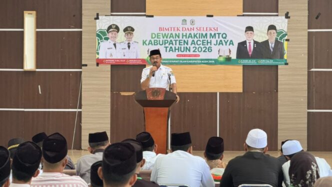
 Pemkab Aceh Jaya Buka Bimtek dan Seleksi Dewan Hakim STQH 2026